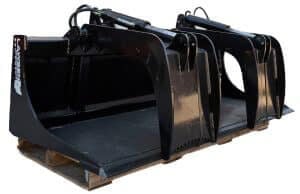 Enclosed Bottom Grapple Bucket