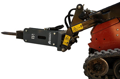 Mini Skid Steer Concrete Breakers