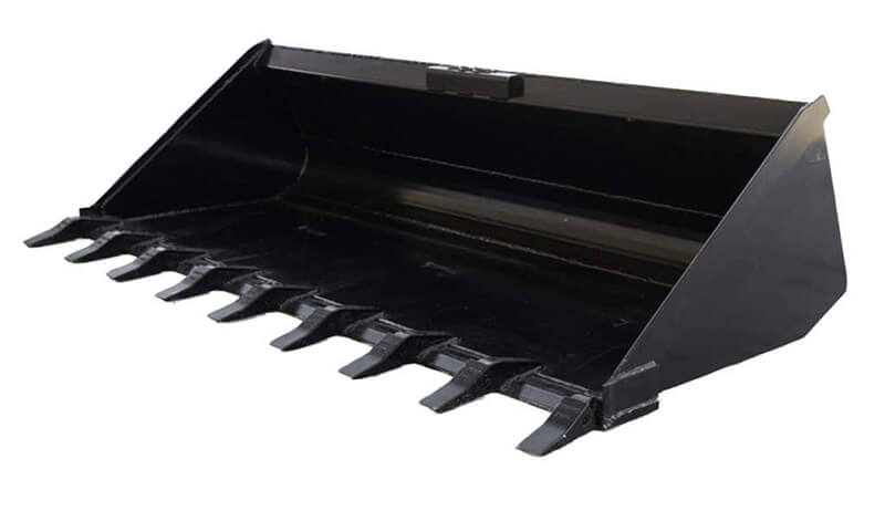 Low Profile Bucket With teeth Attachment