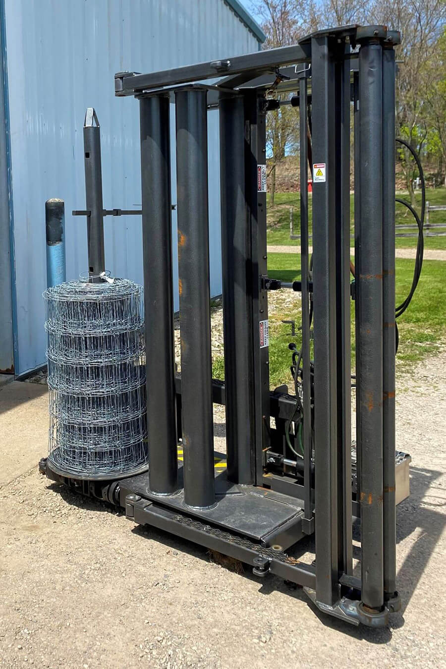 Skid Steer Fence Stretcher