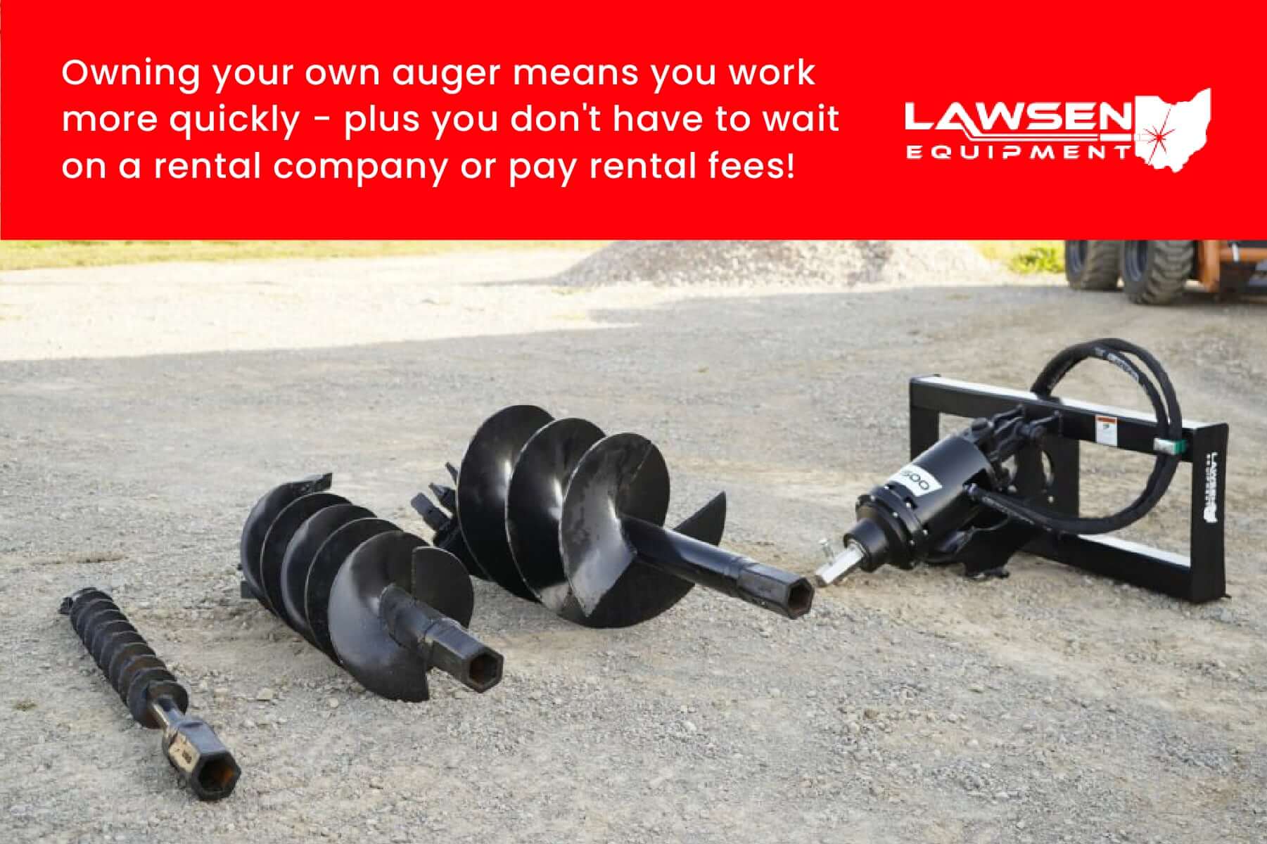 benefits of owning your own auger